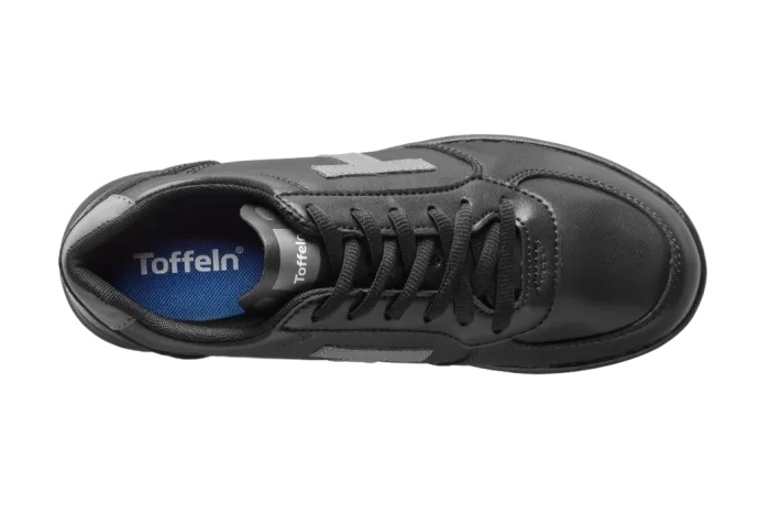 Toffeln UltraLite Washable Comfort Trainer - Black