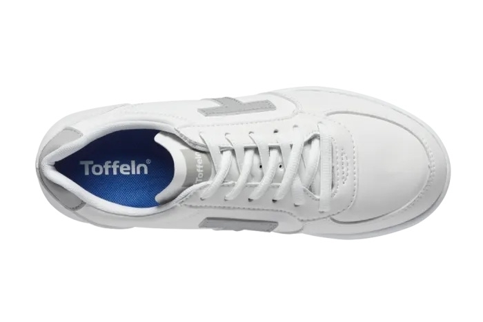 Toffeln UltraLite Washable Comfort Trainer - White